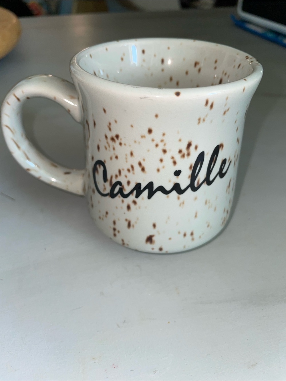 “Camille' Speckled Pottery Mug by “Clay in Mind”